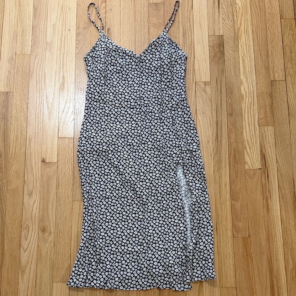 Reformation Crimini Midi Slip Floral Print Dress Sz 8